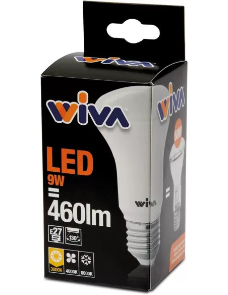 Ampoule LED Wiva 12100094 Pro R63 E27 9W 3000K